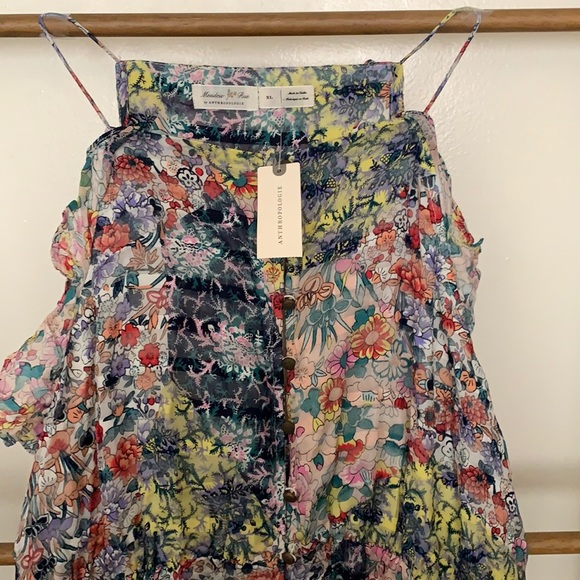 Anthropologie Dresses & Skirts - Anthropologie Meadow Rue strap dress
